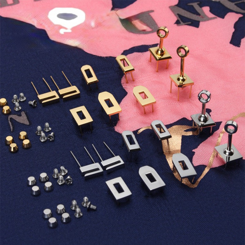 Комплект фурнитуры для мини-сумок Сталь фото 2