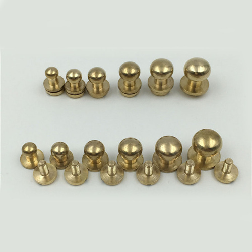 Кнопки кобурные для кожаных изделий латунные Кнопки кобурные для кожаных изделий латунные