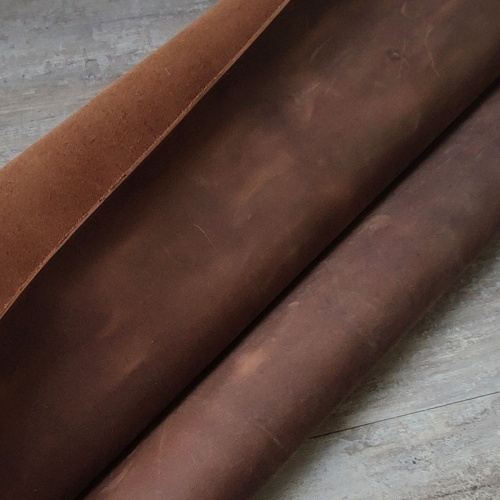 Кожа Крейзи Хорс Твинкл Twinkle 1,3-1,5 мм Шоколад фото 2