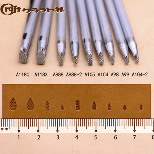 Штамп для тиснения по коже A118 Япония фото 3