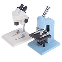 Микроскоп для кукольного дома Миниатюра 1:12