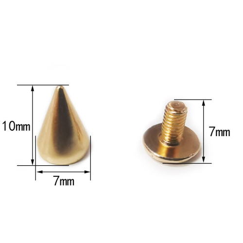 Шипы декоративные конусные 7*10 фото 13