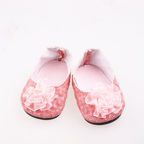 Балетки для куклы с бантом из органзы 7 см  B 694 - фото товара фото 4