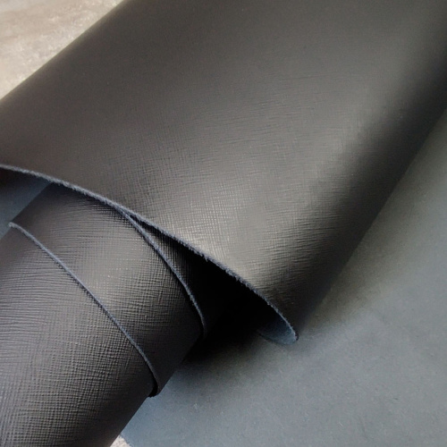 Кожа Сафьяно 1,2-1,4 мм Черный  фото 5