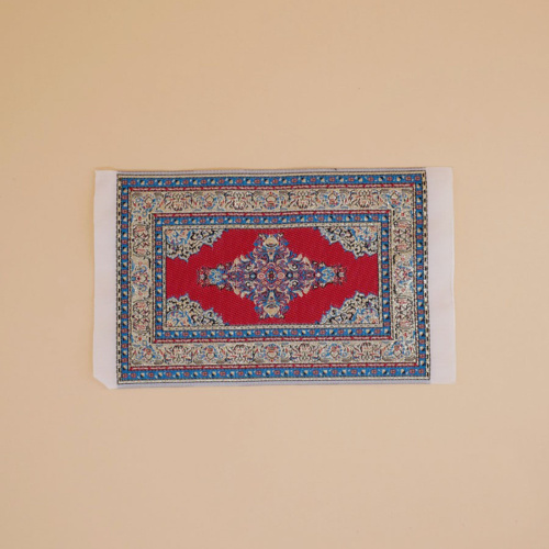 Ковер 15х10 см для кукольного дома с люрексом 1:12 арт 70203 фото 4 Ковер 15х10 см для кукольного дома с люрексом 1:12 арт 70203 фото 4