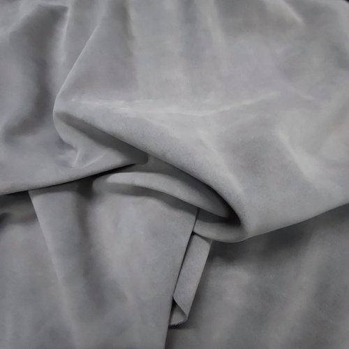 Кожа велюр 1,8 мм Светло-серый