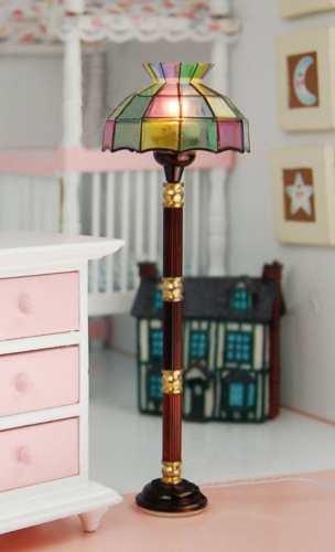 Торшер Витраж для кукол на батарейке Миниатюра 1:12 | Галерея фото | Pava.pro фото 3 Торшер Витраж для кукол на батарейке Миниатюра 1:12 SH LF003 - фото товара фото 3