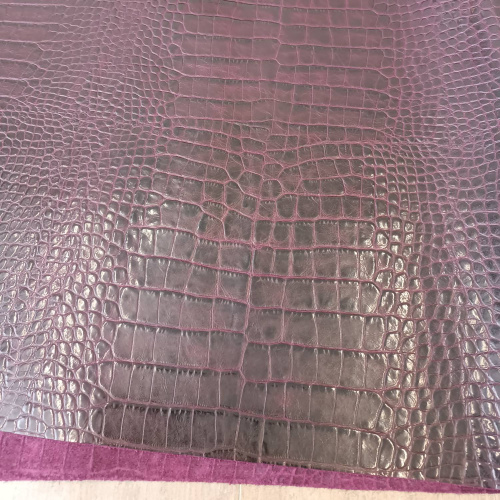 Кожа Кайман 1,0 Бордовый Турция фото 2