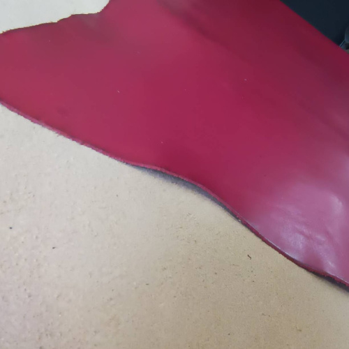 Кожа КРС 1,1 мм Малиновый Tempesti Италия фото 2