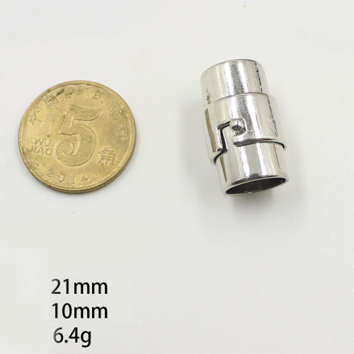 Застежка 3-10 мм для браслета поворотная Серебро фото 16 Застежка 3-10 мм для браслета поворотная Серебро фото 16