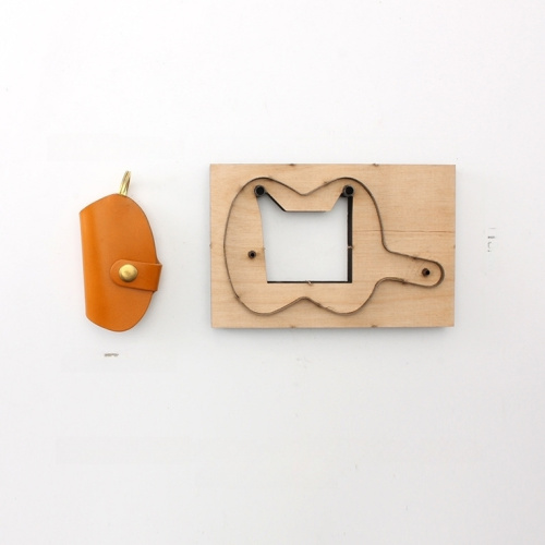 Штанцформы (вырубные штампы) для ключницы на кнопке   - фото товара