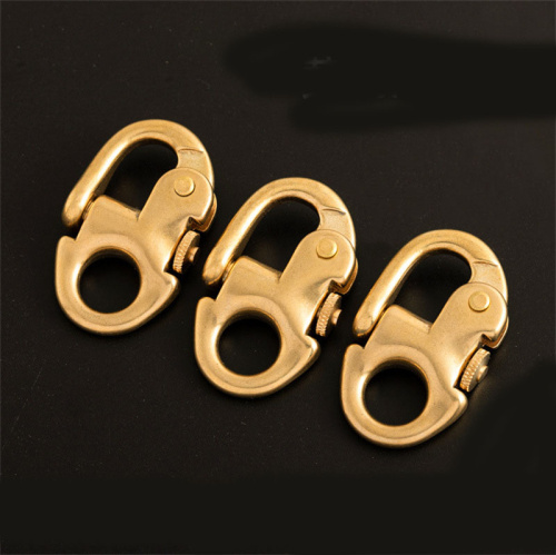 Карабин 12 мм латунь с пружинкой | Галерея фото | Pava.pro Карабин 12 мм латунь с пружинкой FDG-12P - фото товара