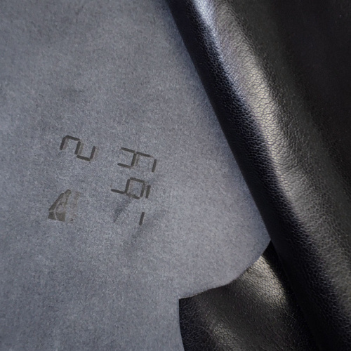 Кожа козы (шевро) 1,0 мм Черный Falco Pellami Италия фото 7