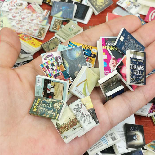 Книги бумажные для кукольного дома поштучно | Галерея фото | Pava.pro Книги бумажные для кукольного дома поштучно - фото товара