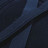 Резинка для подтяжек 30 мм синяя  - купить для кожевенного хобби