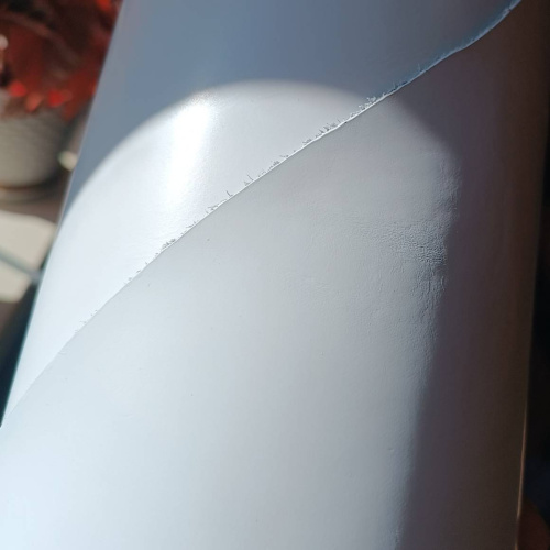 Кожа КРС 1,8-2,0 мм Аляска с покр. Белый фото 2