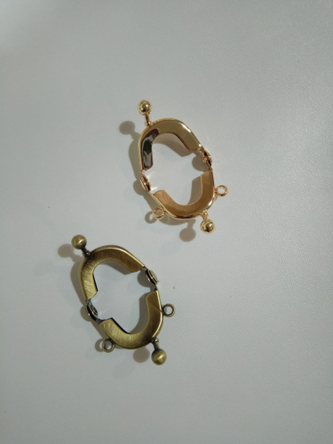 Фермуары клеевые  28 мм фото 3