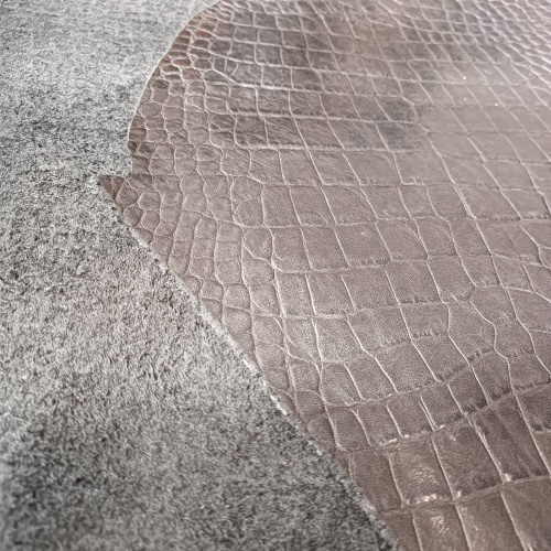 Кожа Кайман 1,1 мм Черный Турция фото 7