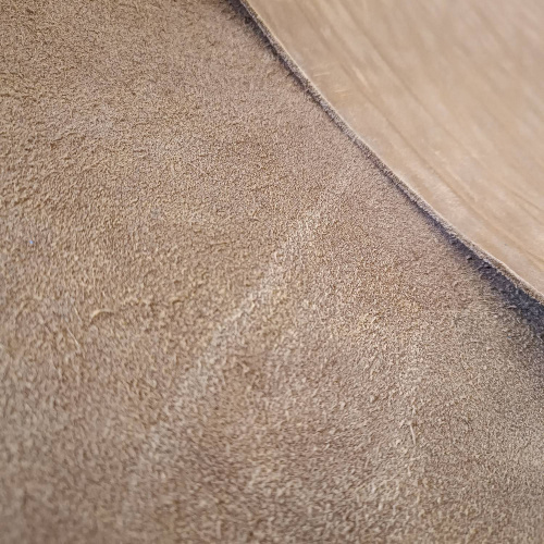 Кожа вороток ШСК краст 2,1-2,5 мм комб. дубл. Табачный Белоруссия фото 4