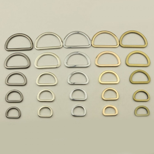 Полукольцо D-образное 16-38 мм плоское литое фото 7