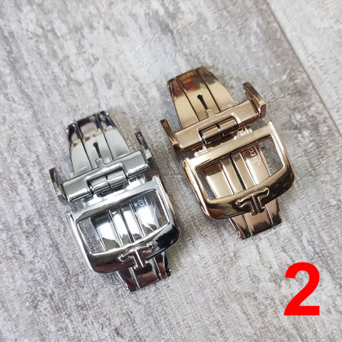 Застежка для часов Бабочка 18 мм арт 233 фото 8