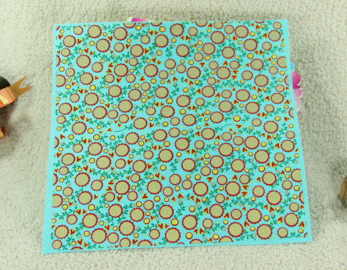 Фетр жесткий 1 мм 30х30 см принт Яркий рисунок фото 4