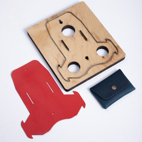 Штанцформа (вырубной штамп) Монетница   - фото товара