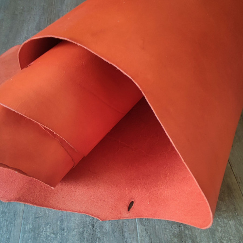 Кожа Пола 1,2 мм растит. дубл. BUTTERO 12 Оранжевый фото 5