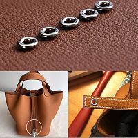 Люверсы 5 мм зажимные стальные  - купить для кожевенного хобби