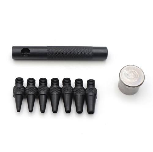 Пробойники-высечки для кожи 2-5 мм, набор c наковальней RXS | Галерея фото | Pava.pro Пробойники-высечки для кожи 2-5 мм, набор c наковальней RXS - фото товара