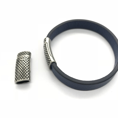 Замок 10х5 мм для плоских браслетов Сталь Сетка  BR-z50s - фото товара фото 3