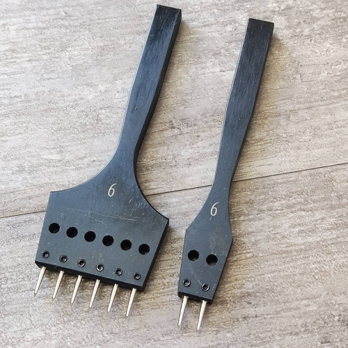 Пробойники строчные Гвозди 3-6 мм со сменными зубьями фото 4