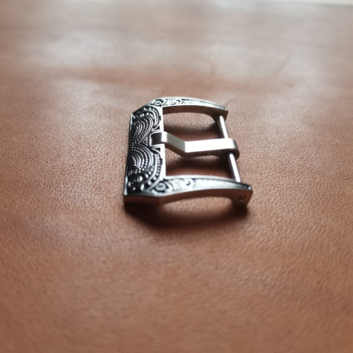 Пряжка бакля для ремешков 18-26 мм арт.106 фото 2