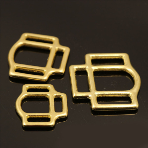 Рамка для недоуздка трехсторонняя Латунь Рамка для недоуздка трехсторонняя Латунь