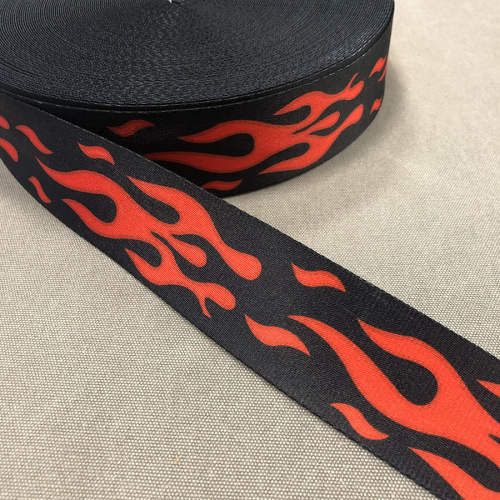 Лента ременная стропа 50 мм Пламя п/э | Галерея фото | Pava.pro Лента ременная стропа 50 мм Пламя п/э L-JUN54 - фото товара