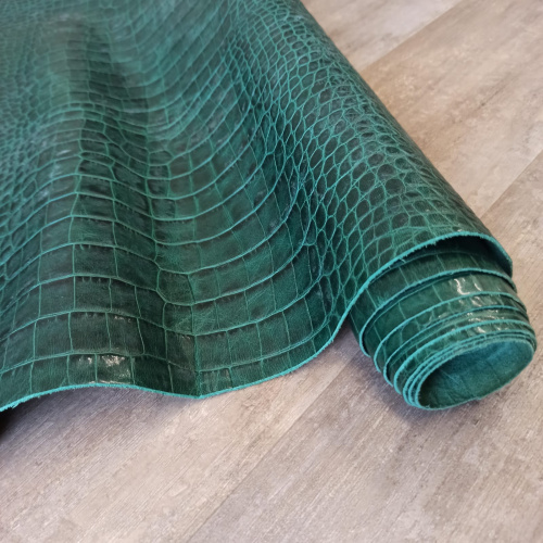 Кожа Кайман 1,0 Зеленый Турция фото 3