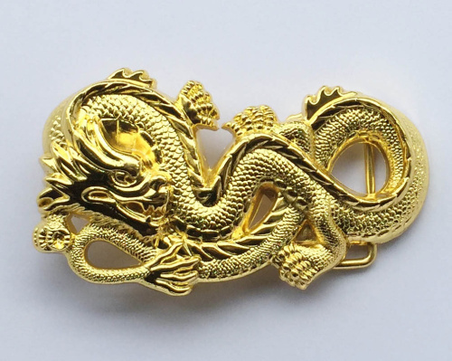 Пряжка для ремня с шипом 40 мм Восточный Дракон  фото 5