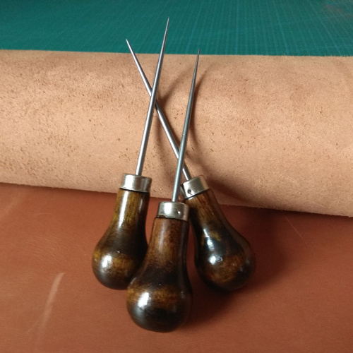 Шило с круглой деревянной ручкой 11см | Галерея фото | Pava.pro Шило с круглой деревянной ручкой 11см - фото товара