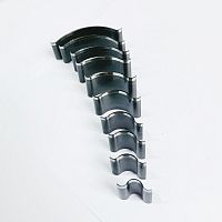 Штанцформа (вырубной штамп) 1/4 круга, набор 10 шт.  - купить для кожевенного хобби