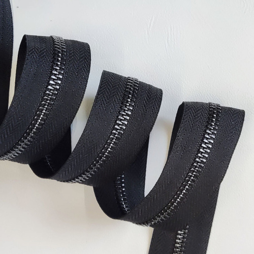 Молния металлическая №5 рулонная двухстороняя Цена за 10 см фото 3