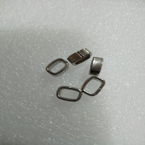 Бусина 5х4 мм для плоских браслетов Сталь  BR-B154 - фото товара фото 2