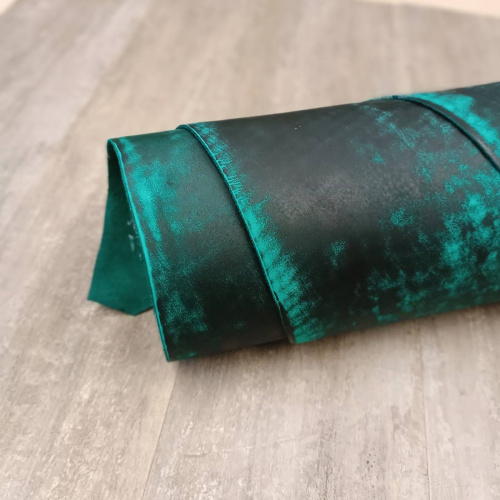 Кожа КРС Шарк 1,8-2,0 мм Зелёная