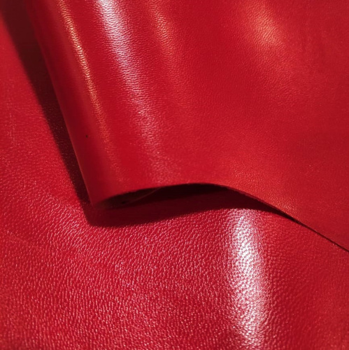 Кожа козы (шевро) 0,8-1,0 мм Красный Турция фото 3