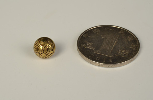 Бубенцы латунные для кожаных изделий 12 мм фото 5