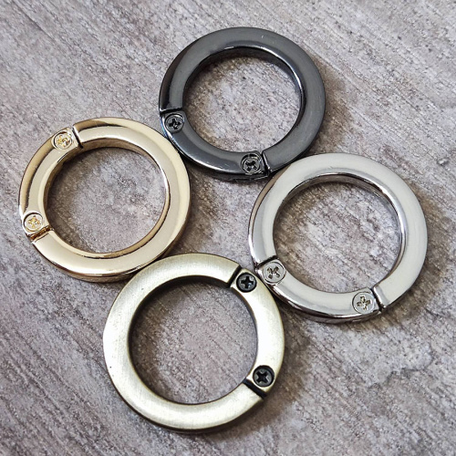 Кольцо-карабин разъемное 23 мм фото 7