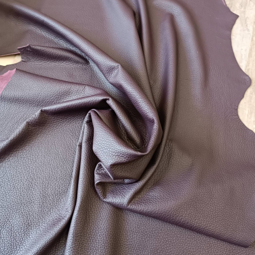 Кожа оленя 0,8 мм Бордовый Италия фото 2