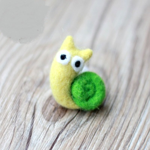 Набор для валяния Улитка | Галерея фото | Pava.pro Набор для валяния Улитка - фото товара