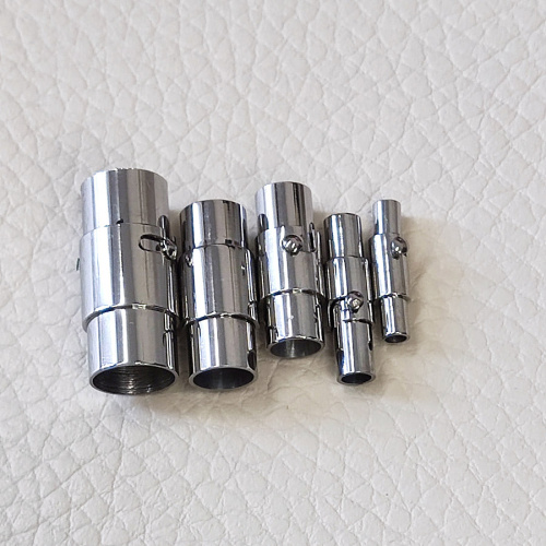 Застежка 3-8 мм для браслета поворотная Сталь Застежка 3-8 мм для браслета поворотная Сталь