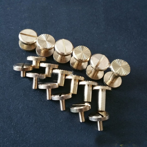 Винт ременной d=10 мм плоский рифленый Латунь фото 4 Винт ременной d=10 мм плоский рифленый Латунь фото 4