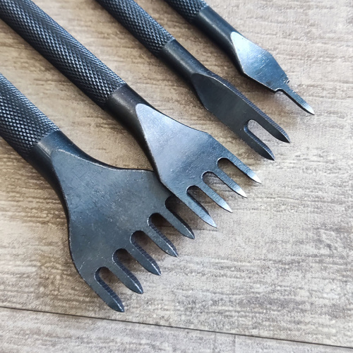 Пробойники строчные ромбовидные 4 мм с круглой ручкой черные фото 2 Пробойники строчные ромбовидные 4 мм с круглой ручкой черные фото 2